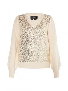 Вязаная кофта Usha, экрю