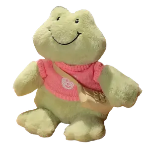 Плюшевая игрушка Happy Smile Frog Dolls Ten Thousand Children's Music