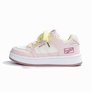RENBEN Кроссовки Balance Height Increase Low Top для скейтбординга женские розовые