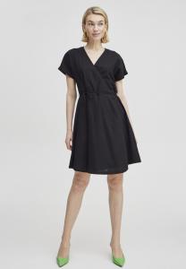 Дневное платье BYFALAKKA WRAP DRESS b.young, черный деним