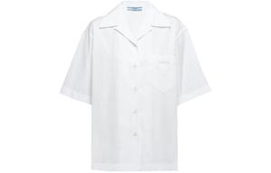 Рубашка женская Prada с широкими рукавами, белый