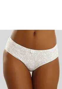 Nuance Briefs, трусы с высоким вырезом из хлопка, коричневый