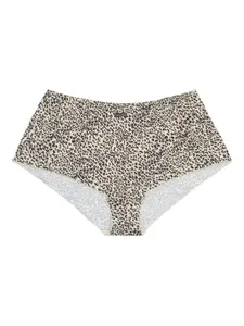 Трусы с леопардовым принтом Calvin Klein, бежевый