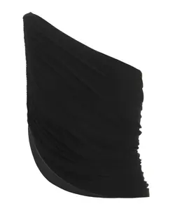 Топ «Диана» на одно плечо Norma Kamali, черный