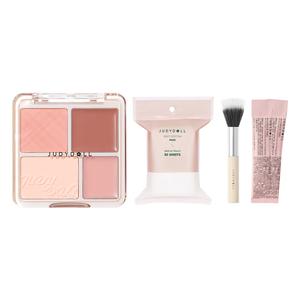 Новая улучшенная палетка для контуринга и хайлайтинга с матовыми румянами и боковой тенью Judydoll