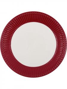 Тарелка для торта ALICE CLARET RED Red Greengate