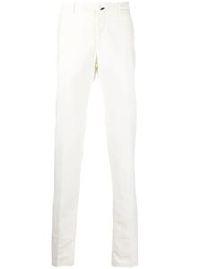 Прямые брюки Incotex, белый