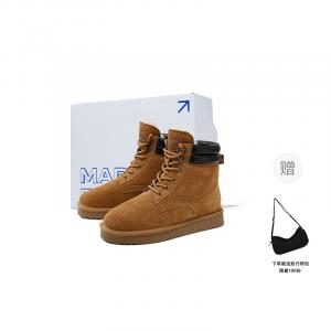 Короткие зимние ботинки мужские FAIRWHALE, Camel