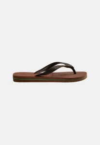 Сандалии унисекс с логотипом brasil tbar Havaianas, Rust/Coffee
