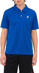 Мужская поло-рубашка Le Coq Sportif с коротким рукавом и воротником, влагоотводящая, быстросохнущая, эластичная и с защитой от УФ-излучения