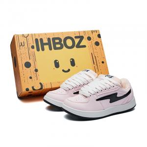 IHBOZ Пуховики противоскользящие износостойкие низкие скейтерские женские розовые улучшенные, цвет Pink Upgraded