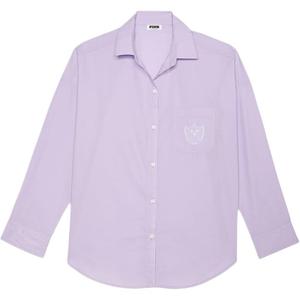 Верх пижамы PINK для женщин светло-фиолетовый Victoria's Secret