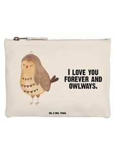 Mr. & Mrs. Panda Сова в сумке довольна высказыванием, написанным белым цветом
