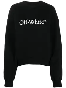 Толстовка Bookish с логотипом OFF-WHITE, черный