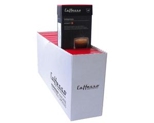 Caffesso Intenso 100 штук - 100% совместимые капсулы для кофемашин Nespresso, DeLonghi и Krups
