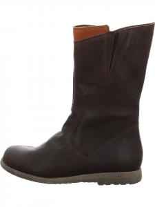 Кожаные ботинки коричневого цвета Think!