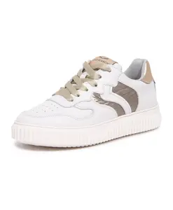 Металлизированные туфли Laura Nappa Voile Blanche, белый