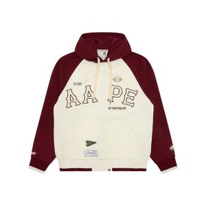 By *A Bathing APE Patched Jacket Aape, Ecru Ivx