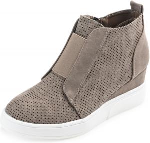 Женские ковбойские сапоги Journee Laramie до колена с высоким каблуком-стилетом, декоративной строчкой, из искусственной кожи с комфортной стелькой Journee Collection, Taupe