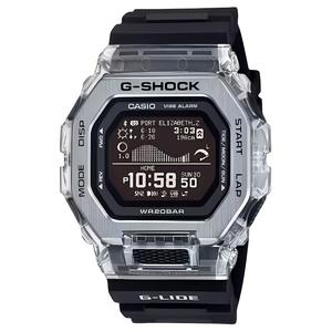 CASIO Часы GBX 100 Collection Quartz Movement Resin Strap Watch Unisex Black Dial, Black Dial