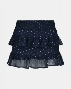 Короткая шифоновая юбка Green Coast, темно-синий