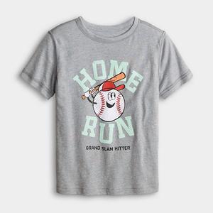 Детская футболка с принтом Home Run для мальчиков 4-12 лет Jumping Beans