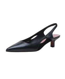 Chopout Kitten Heel Slingback Туфли Linea Paolo, черный