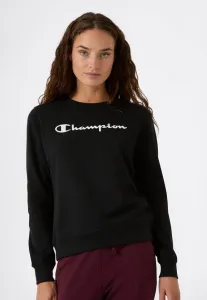 Свитшот с круглым вырезом и надписью «screwneck script shop» Champion, Black
