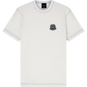 Футболка AE FW25 мужская ARMANI EXCHANGE, экрю