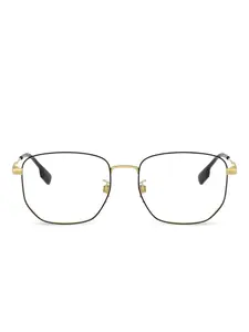 Очки в квадратной оправе Burberry Eyewear, черный
