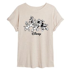 Пышная футболка Disney's «Микки Маус и друзья» для юниоров, цвет Beige Khaki