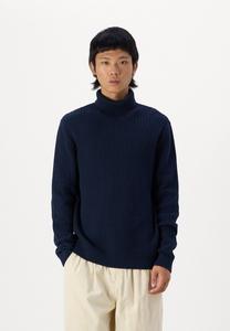 Джемпер SLHZIG STRUCTURE  Selected Homme, темно-синий