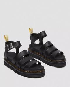 Dr. Martens Женские сандалии Dr Martens Vegan Blaire 23806001, черные гладиаторские ZOGG2291