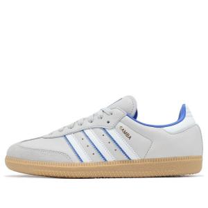 Кроссовки samba og 'grey one blue' Adidas, серый
