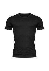 Майка/рубашка с коротким рукавом сухой хлопок mey, черный