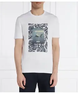 Футболка te_tucan Regular fit Boss Orange, белый