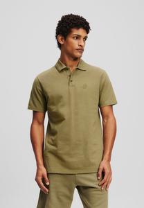 Поло MEO LOGO  KARL LAGERFELD, зеленый