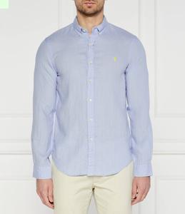 Рубашка POLO RALPH LAUREN Slim Fit, небесно-голубой