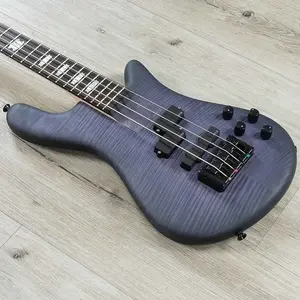 Spector Euro 4 LX бас с прикрепляемым корпусом, гриф из палисандра, матовый цвет Nightshade