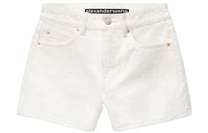 Джинсовые шорты женские белые Alexander Wang