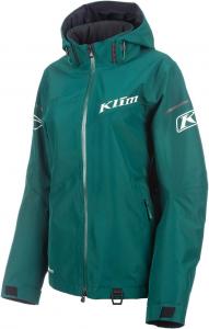 Женская куртка KLIM для снегохода Alpine, без утеплителя, из материала Gore-Tex., Rain Forest - Icicle