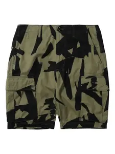 Шорты-карго с камуфляжным принтом Neighborhood, черный