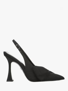 Onia Bow Detail Slingback Court Shoes Sam Edelman, Black