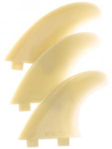 Комплект плавников FCS M5 Natural Glass Flex Ift Tri Finne Set, clear