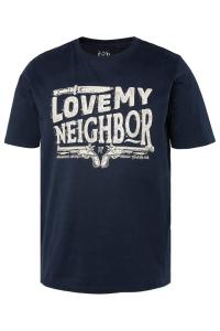 Классическая футболка JP1880 Shirt, темно-синий