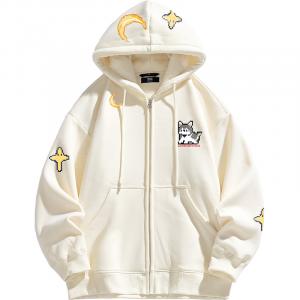 Толстовка с принтом унисекс UNthemed, Apricot