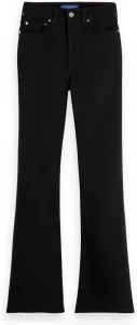 Scotch & Soda Women's Core The Charm Flared Stay Black джинсы