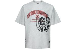 Футболка мужская EVISU, серо-голубая