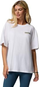 Женская футболка Columbia Rolling Bend Graphic Oversize, White/Mountainview