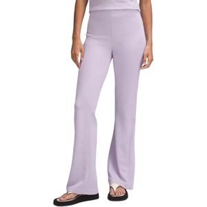 Мягкие стрейчевые повседневные брюки для женщин Lululemon, сирень